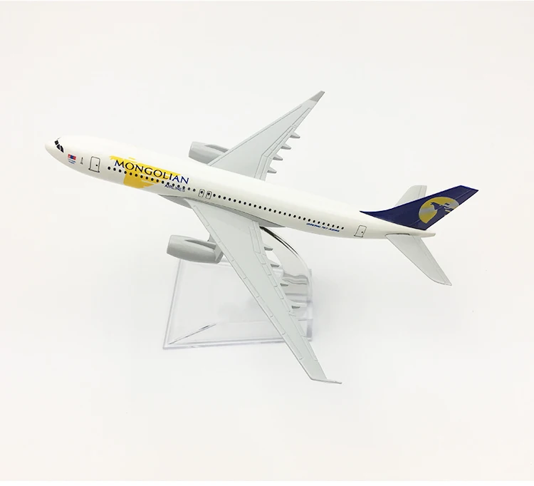 1/400 масштаб самолета Boeing 747 монгольские авиалинии 16 см сплав самолет B767 модель игрушки для детей подарок для коллекции