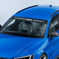 Для Lada Vesta Xray Largus Granta автомобильные наклейки на переднее и заднее лобовое стекло авто наклейки на зонт DIY автомобильные аксессуары для