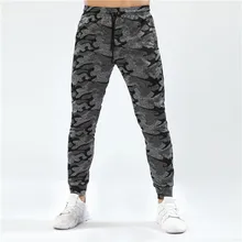 Мужские тренировочные брюки спортивные штаны для бега с камуфляжным принтом спортзал фитнес бодибилдинг спортивные штаны Повседневное тренировки Штаны