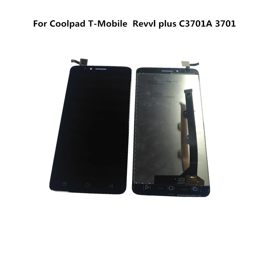 

For Coolpad T-Mobile Revvl plus C3701A 3701 LCD display Touch Screen Digitizer Assembly For Coolpad T-Mobile Revvl plus Display
