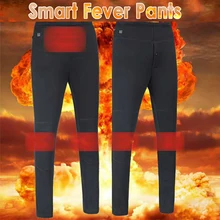 Зимние уличные умные нагревательные брюки электрические нагревательные брюки Графен углеродного волокна брюки Пешие прогулки Отопление утолщенные Подогреваемые штаны