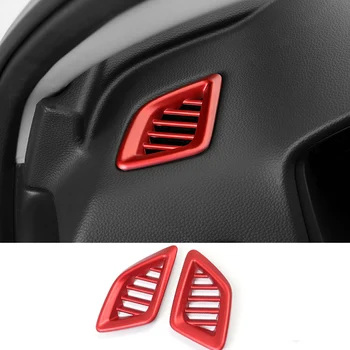 

For Honda Accord 2018 2019 Car Dashboard Ac Air Conditioning Outlet Cover Trim sticker Car accessories carstyling