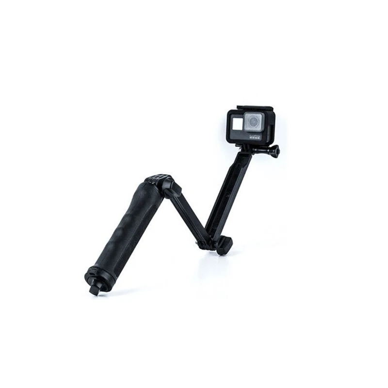3 сторонний водонепроницаемый монопод для селфи Gopro Hero 5 6 4 Black Session SJ4000 Xiaomi Yi 4K