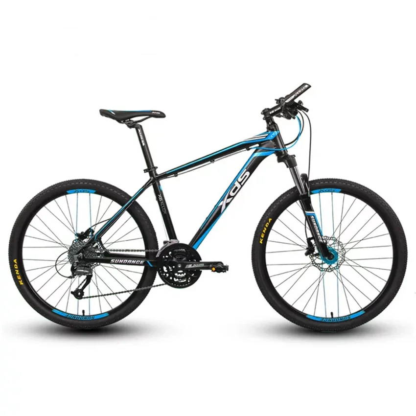 Adult 27 speed dual v brake aluminum alloy hard frame mountain bike