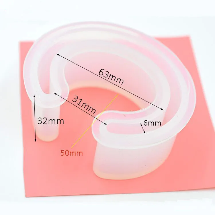 1 шт. стерео плоский форме полусферы/с-образная форма для изготовления ювелирных изделий силиконовые формы эпоксидная смола, форма для