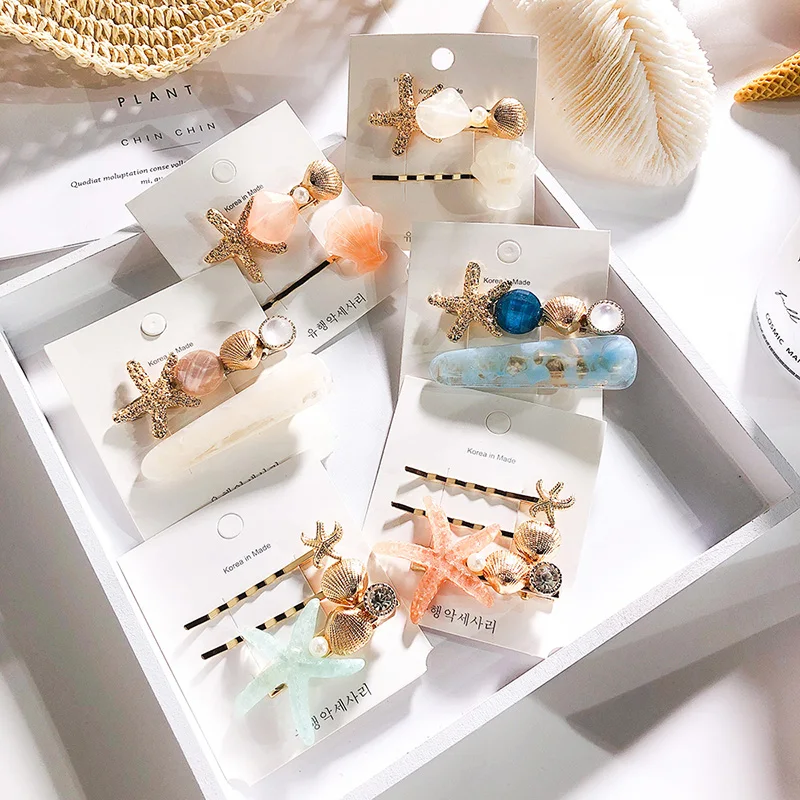 Новинка 2 шт. Заколки для волос ярких цветов девочек Женские заколки с цветочным