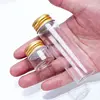 3pcs 10/15/20/25/30/35/40/50/60/80/100ml Glass Bottle Vials Jars with Screw Cap DIY Wedding Home Decor Storage Spice Bottle Jars 6
