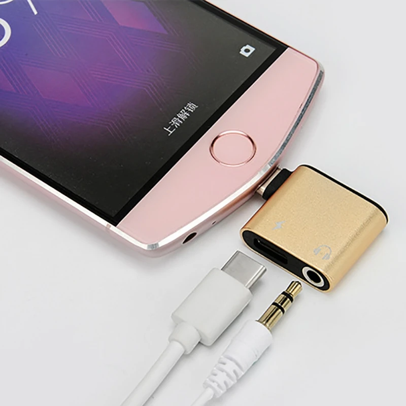 Usb type-C до 3,5 мм разъем AUX для наушников аудио сплиттер конвертер Кабель-адаптер Высокая скорость для мобильных телефонов музыкальные аксессуары
