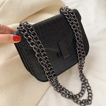 

Retro Women's Bag 2020 Popular New Korean Trend Fashion Wild Chain Shoulder Messenger Small Square Bag