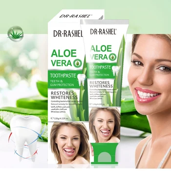 

Aloe Toothpaste Whitening Teeth Remove Oral Bacteria Odor Dental Cream Teeth Cleansing Product Good Use