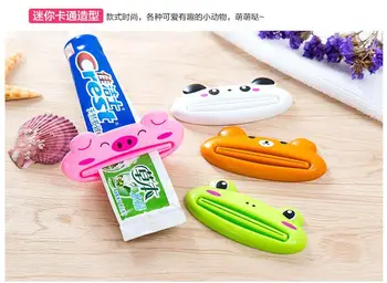 

Household Toothpaste Squeezer Cartoon Multi-Purpose Toothpaste Squeezers Toothpaste Dispenser for Home Bathroom Accessories
