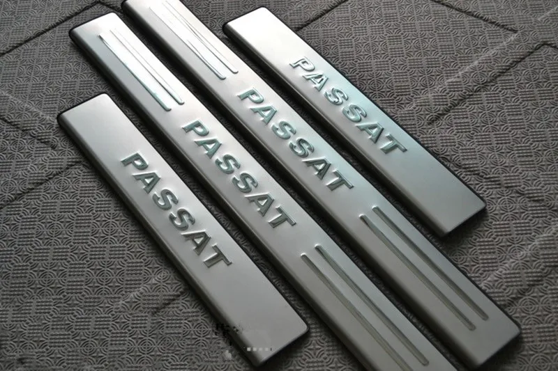 

2000-2012 Passat B5 B6 B7 ultra-thin stainless steel anti-collision door Sill welcome pedal sticker
