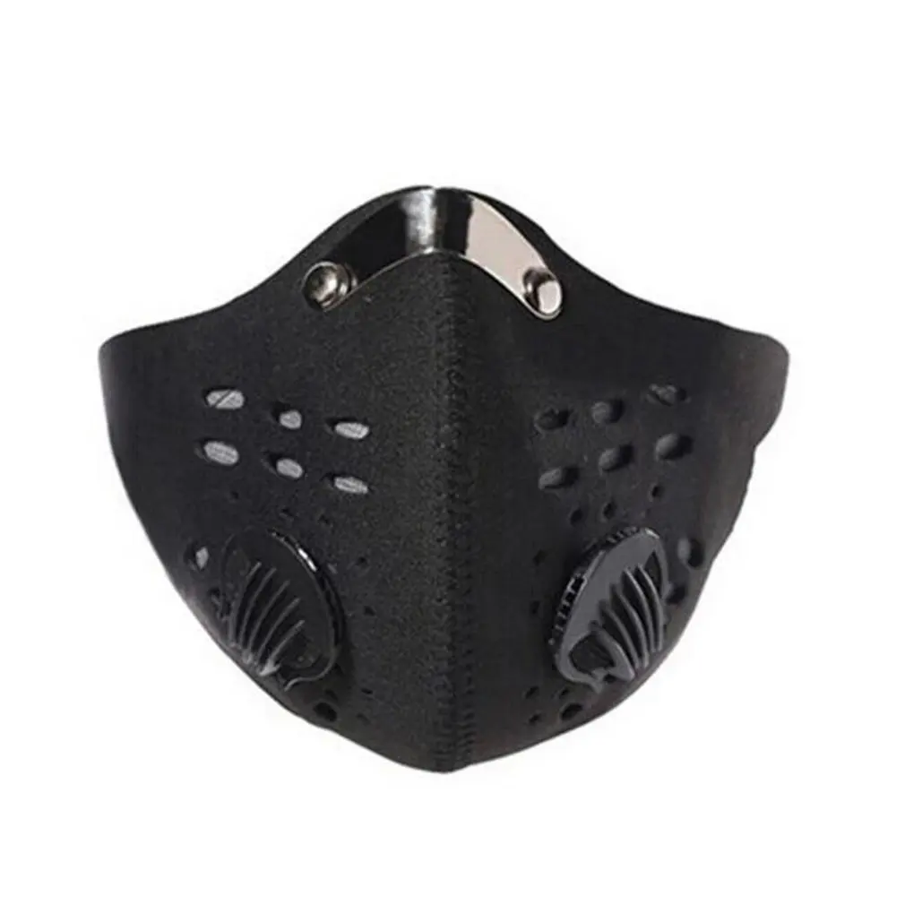 

Black mouth Mask Activated carbon filter Mask Cycling Face Mask