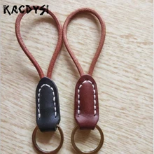 Ручной работы винтажный креативный унисекс чехол на цепочку для ключей сумка Простая мужская женская сумка для ключей Классический уникальный органайзер для брелоков