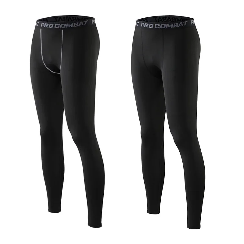 

Cross Border Sports Fitness Pants Men Running Sports Tight Elasticity Quick Drying Pants Training Outdoor Basketball Leggings