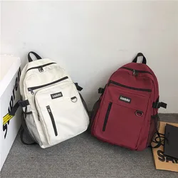 Backpack Women Backpack Fashion Trend Women Shoulder Bag Solid Color School Bag For Teenage Girl Children Backpacks Travel Bag