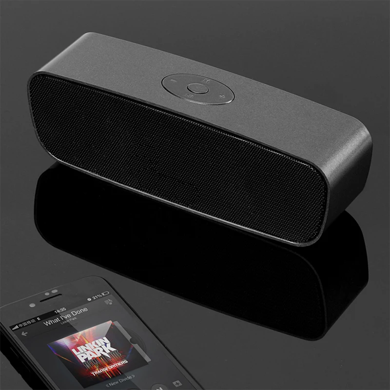 Новинка Bluetooth 5,0 динамик шумоподавление беспроводной HIFI Surpport TF карта U диск FM радио сабвуфер с микрофоном