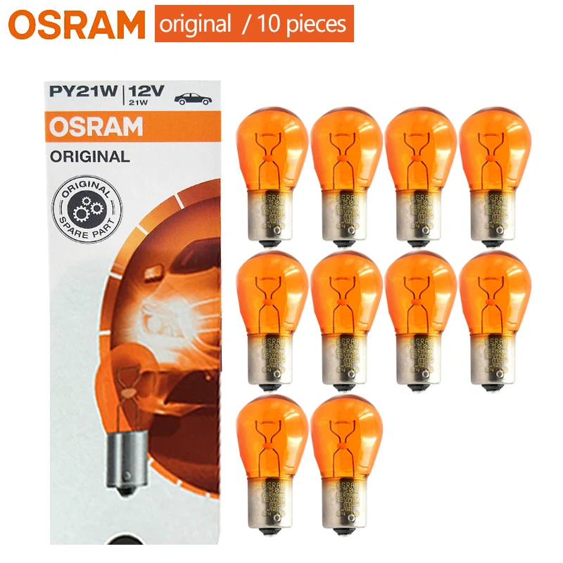 Osram 7507 PY21W 12V BAU15s ORIGINAL High-Performance Automotive