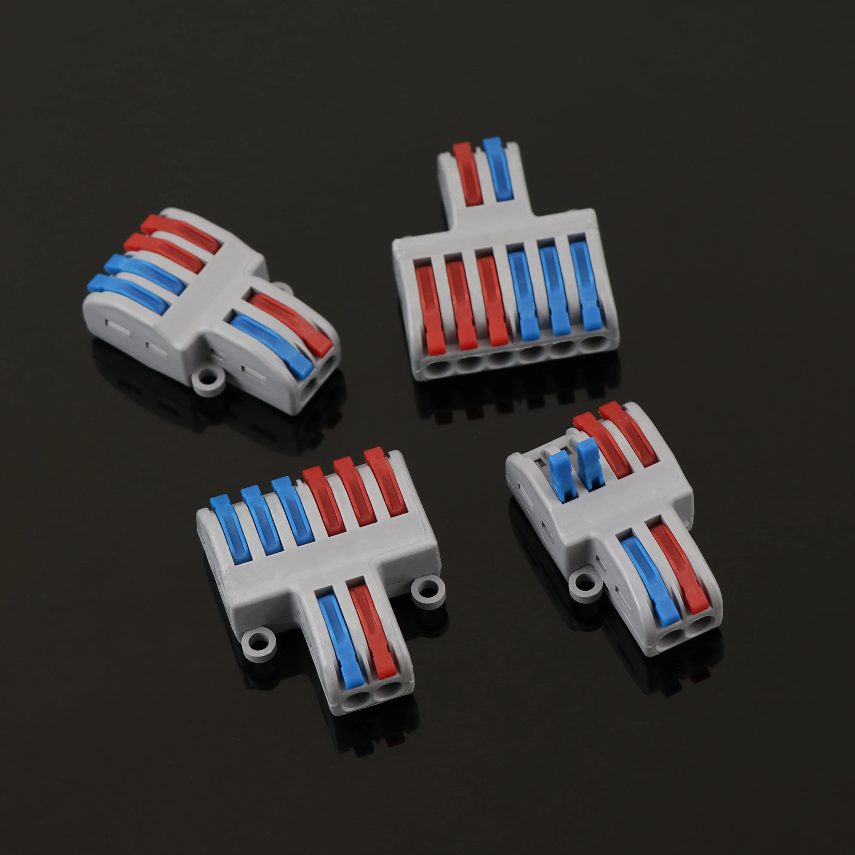 

Wire connector 1/3/5 pcs mini quick connector universal compact terminal block plug-in fast wiring cable connector splic connect