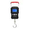 50Kg/5g Electronic Weighing Scale 50Kg/5g LCD Digital Display Hanging Hook Scale with Measuring Tape for Fishing Travel