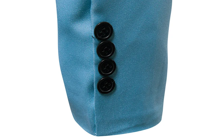 Большие размеры, для мужчин, чистый Цвет однорядные пряжки Для досуга мужского костюма Для мужчин комплект для досуга