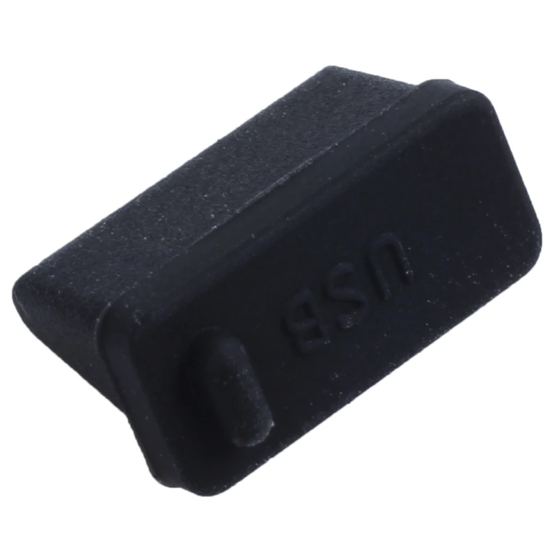 Новый 10 шт силиконовый USB порт заглушка Пылезащитная черная|Пылезащитные
