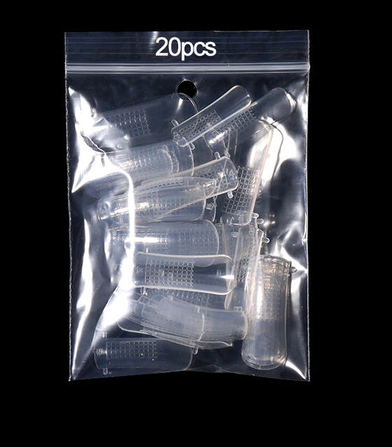 Gel Quick Building Mold Tips Nail Dual Forms Finger Extension Nail Art UV extension Easy Find Nail Tools