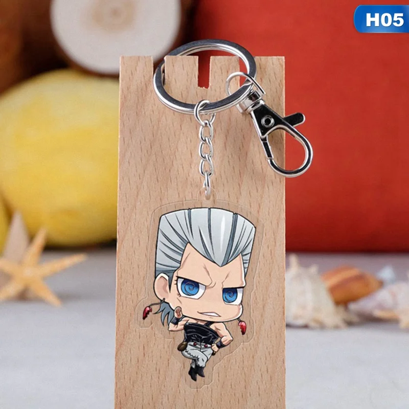 H05 1 шт. аниме Adventure акриловый брелок прозрачный подвесной рюкзак кулоном в форме ключа - Цвет: H05