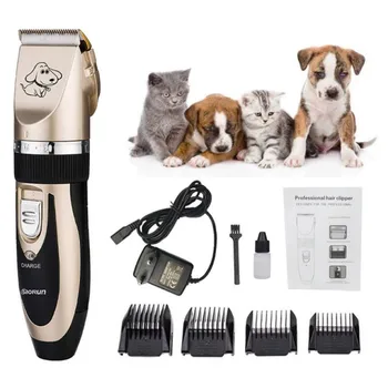 

Professional Pet Dog Hair Trimmer Animal Grooming Clippers Cat Cutter Machine Shaver Electric Scissor Clipper 110-240v Ac