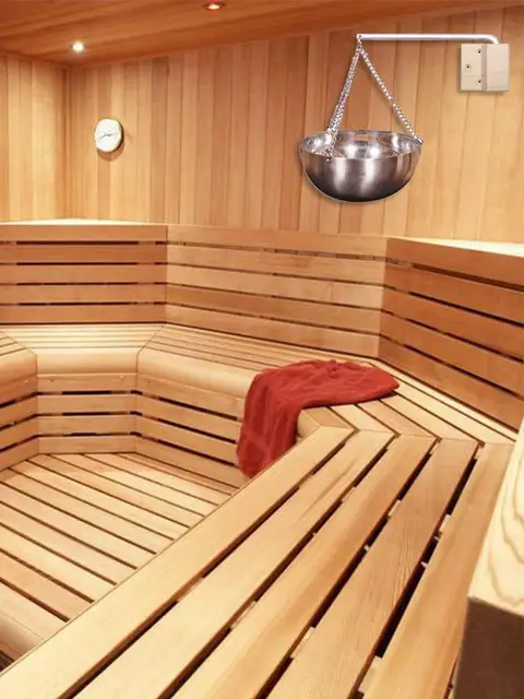 Filles d'arôme de sauna en acier inoxydable, tasse d'aromathérapie