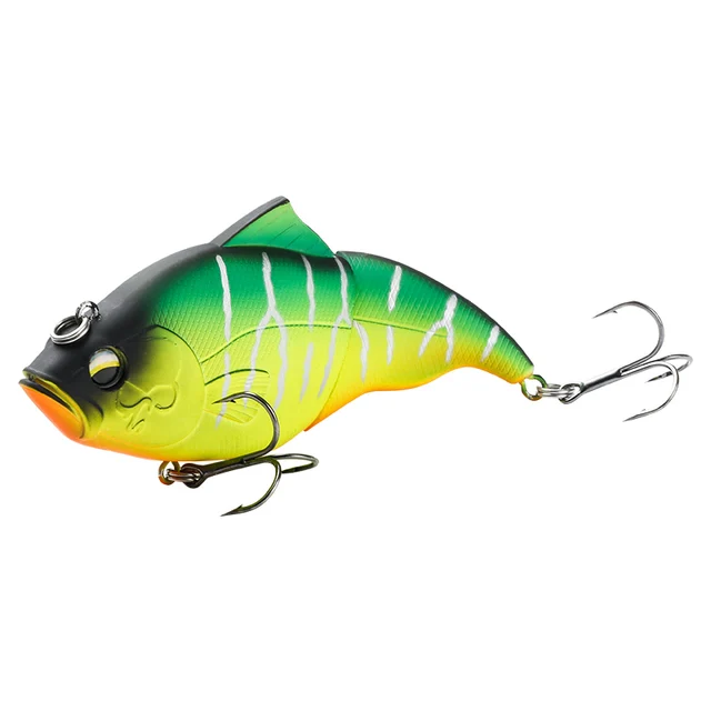 JOHNCOO 115mm Vibration SW Floating Fishing Lure Lipless Crankbaits Sinking Hard Lure Artificial VIB Bait Bass Fishing Lures I