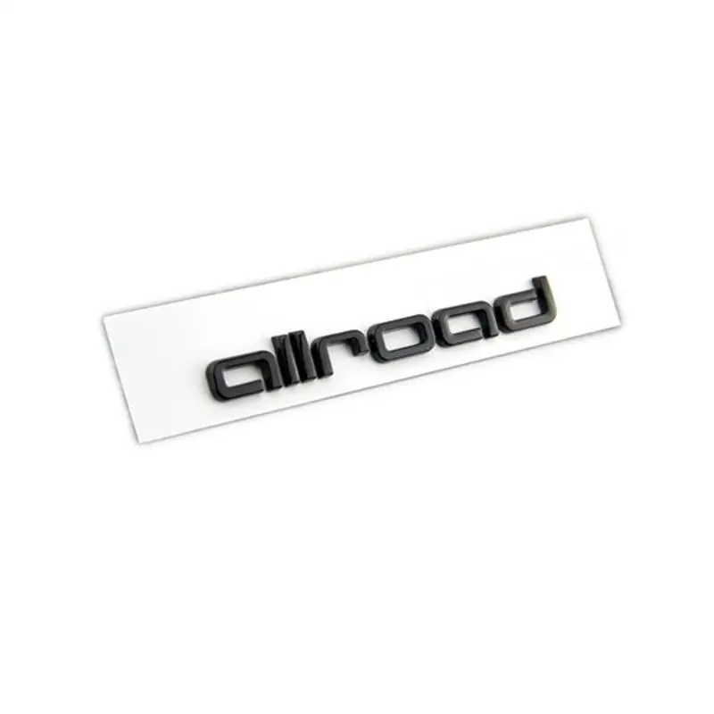 АБС пластик серебристый хром цвет allroad Автомобильная наклейка эмблема значок