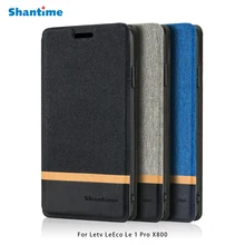 עור מפוצל טלפון תיק מקרה עבור Letv LeEco Le 1 פרו X800 Flip מקרה עבור Letv LeEco Le 1 פרו עסקים מקרה רך סיליקון כיסוי אחורי(China)