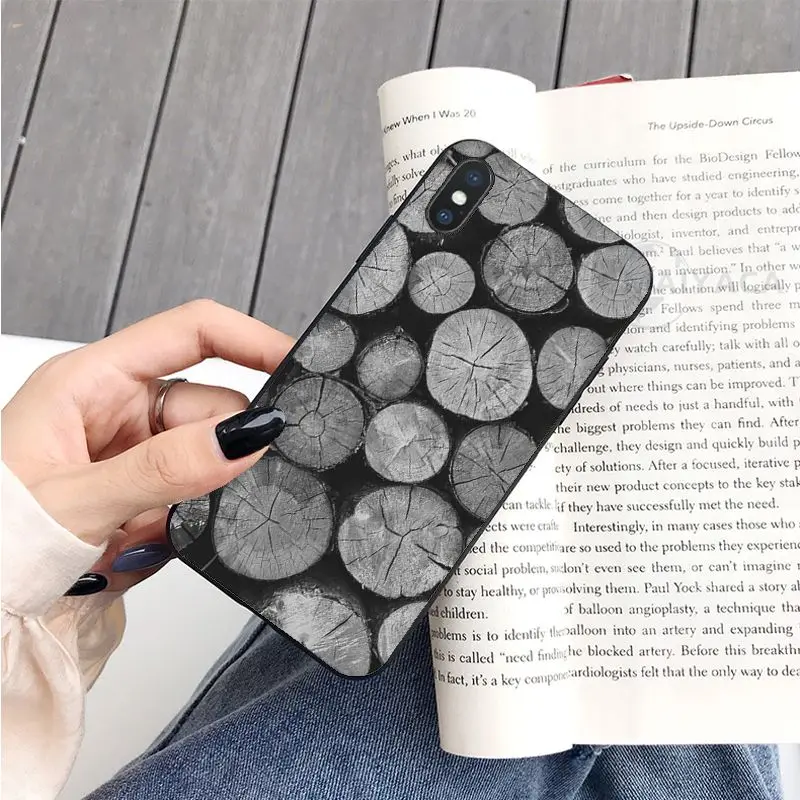 Fashion Kayu Tekstur Hati Dandelion Mandala Cellphone Cover untuk Huawei Kehormatan 8 8e 8X9 Lite 10 10i Lite 20 20i 30 Pro V30 Pro