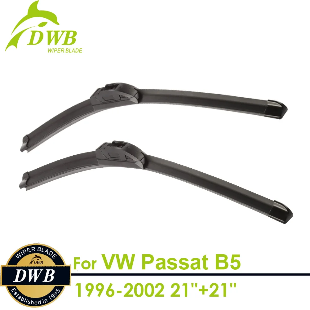 Wiper Blades for Volkswagen Passat B5 1996 2002 21"+21", 2pcs Free