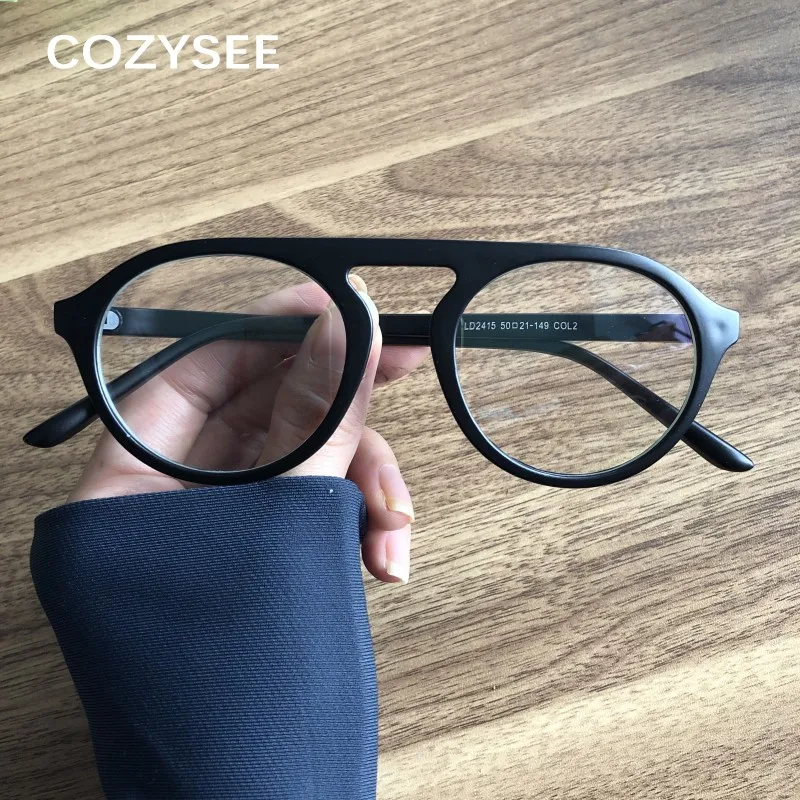 Тренд мужские очки оправа женские поддельные очки прозрачные винтажные овальные прозрачные Квадратные прозрачные линзы Толстая оптическая оправа