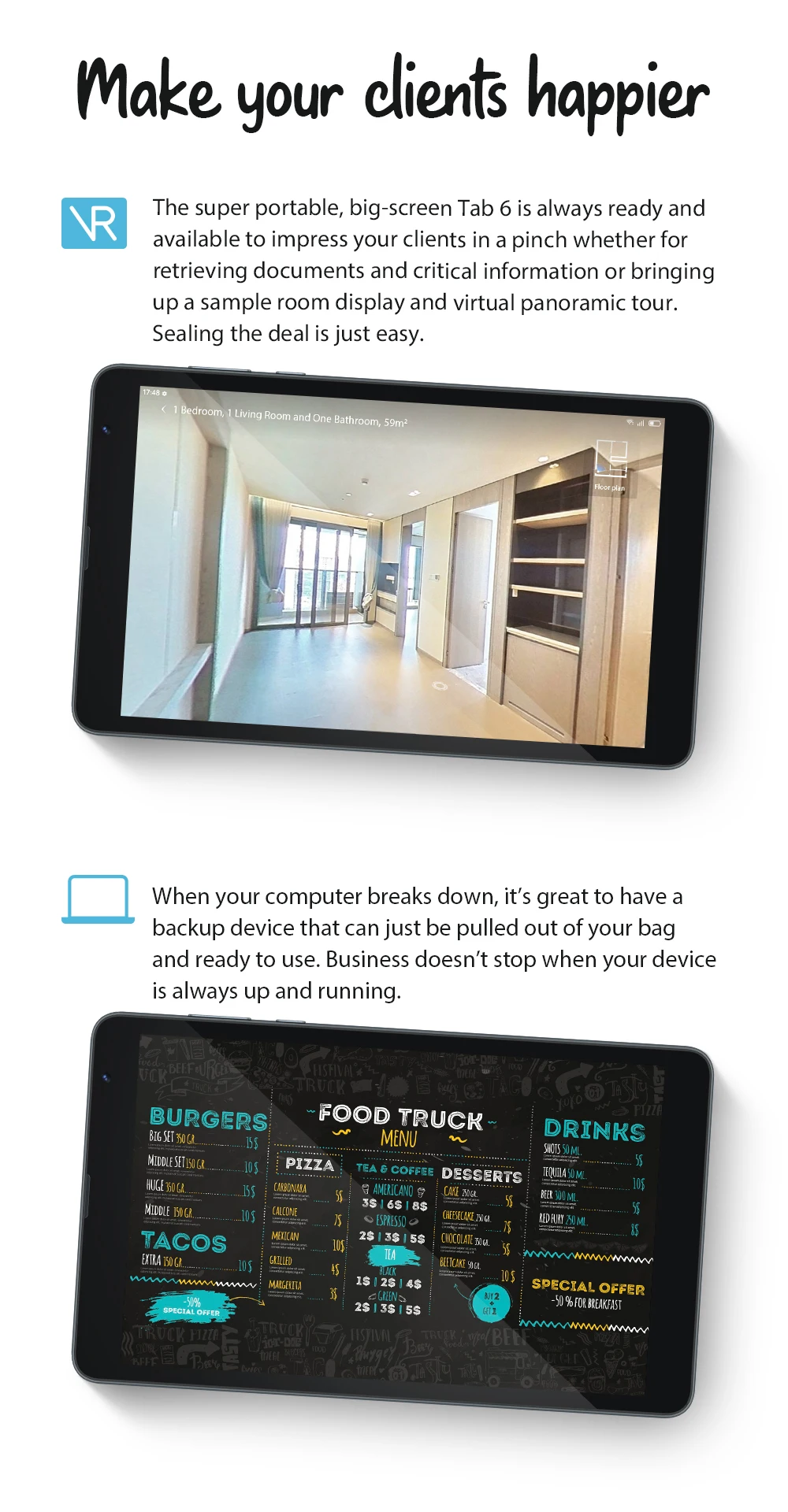 Blackview Tab 6 – 8-inch Android 11 Tablet, Unisoc T310 Quad Core, 3GB+32GB, 5580mAh Big Battery, 2MP+5MP Camera Description Image.This Product Can Be Found With The Tag Names Blackview tab 8 4g tablet, Blackview tab 8 inches, Blackview tab 8 movie, Blackview tab8 tablet, Tablet 8 inches blackview