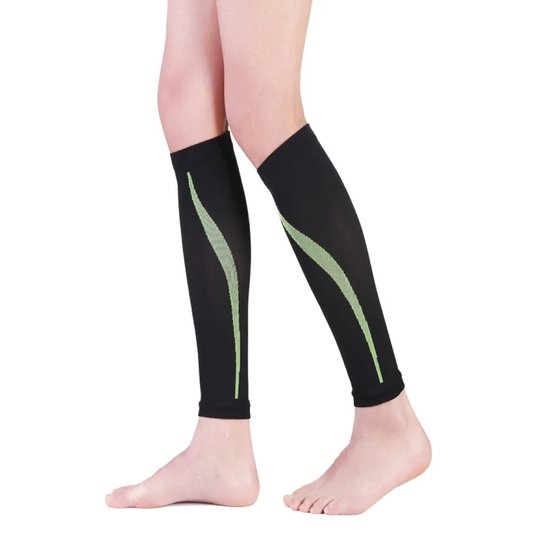 1 пара на открытом воздухе поддержка икр компрессионные, разной плотности штанины до колен спортивные носки на подтяжках на открытом воздухе