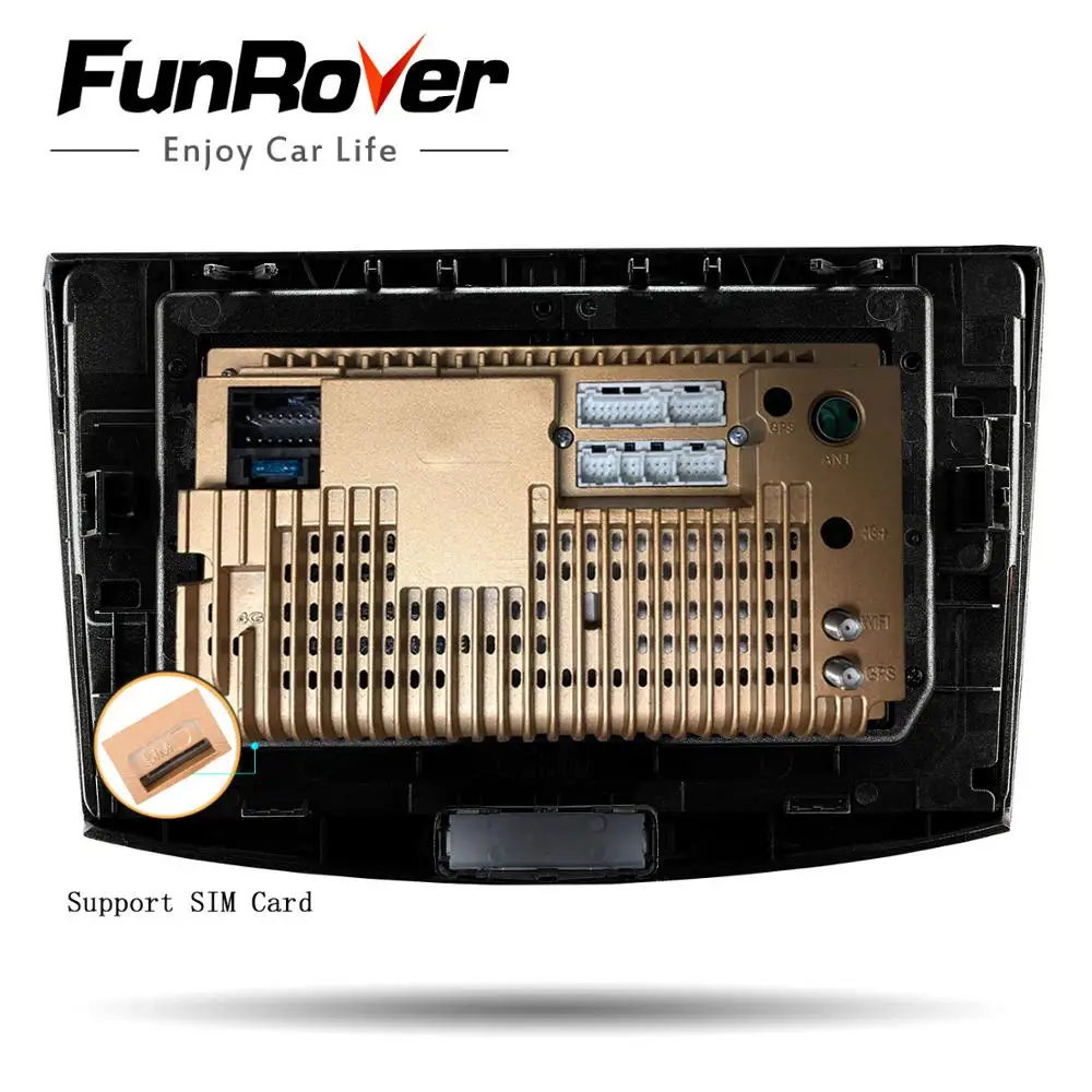 Funrover автомобильный Радио мультимедийный плеер для VW Volkswagen Passat B7 B6/Magotan 8 ядра 2Din Android 9,0 автомобильное радио с GPS навигационная система DVR камера