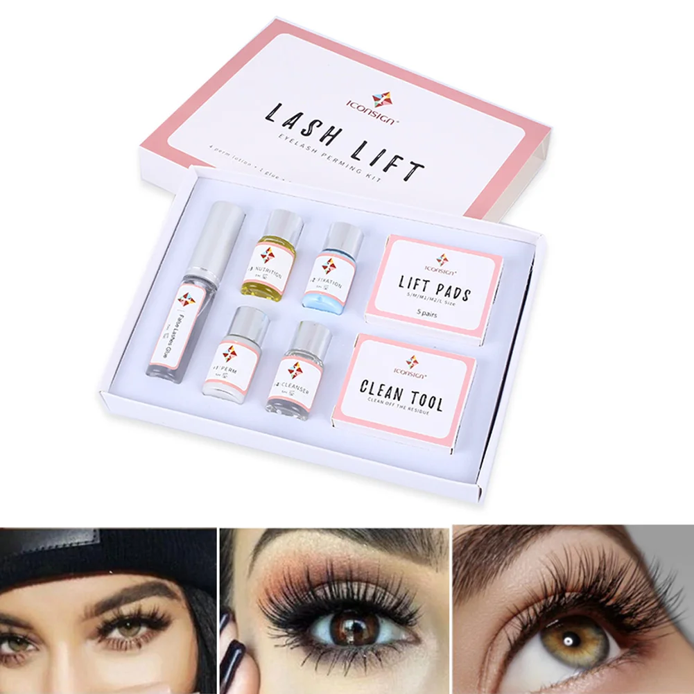 Eyelash Nourishing Liquid Tools Hot Eyelash Set Eyelash Curling Set Eyelash Perm Kit Fashion Professioanl Lasting