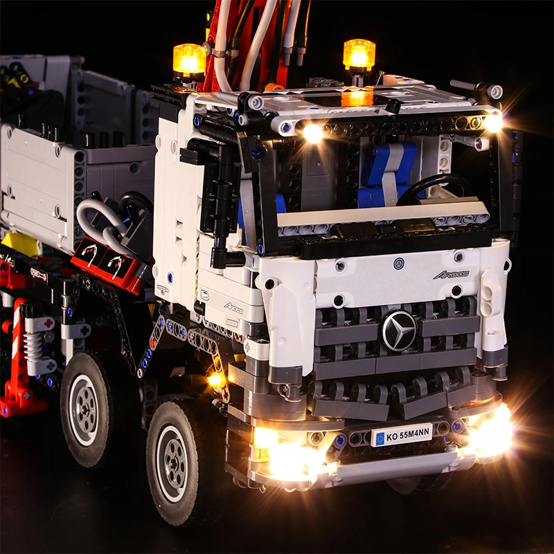 Светодиодный светильник совместимый с Lego 42043 строительными кирпичными блоками