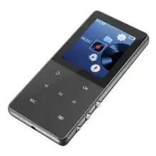 1,8 дюймов сенсорный экран mp3-плеер аудио качество звука без потерь MP3 кнопочный цветной экран HiFi Звук bluetooth MP3