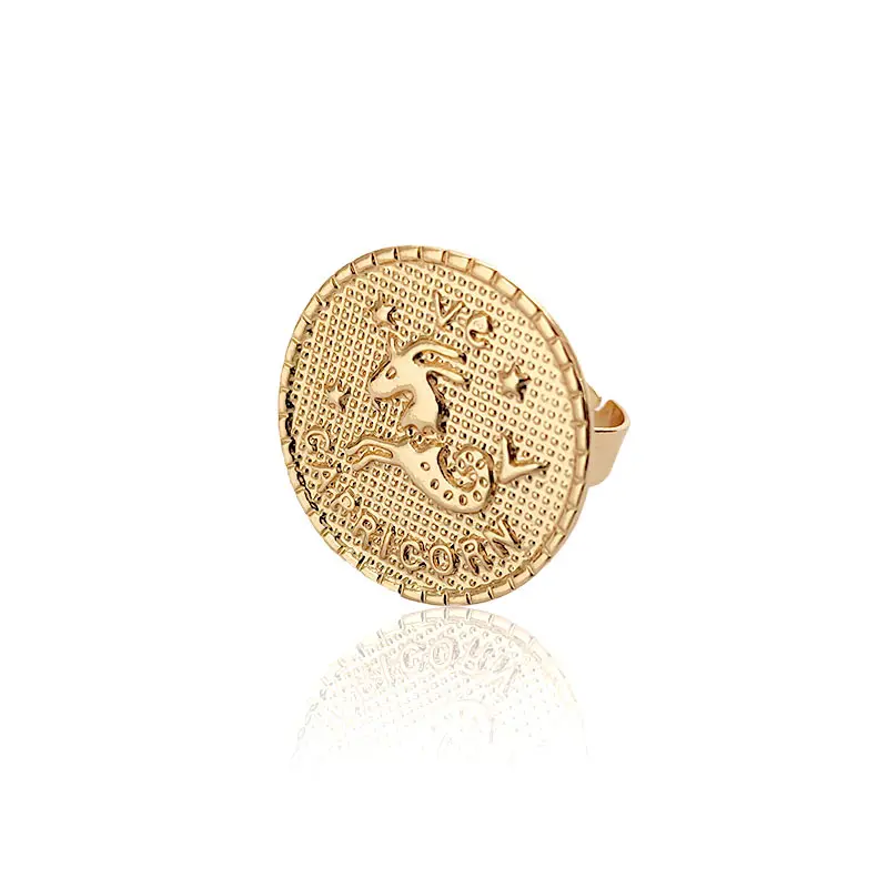 Flatfoosie кольца с созвездием для мужчин и женщин, модные золотые кольца с изменяемыми размерами, ювелирное изделие для женщин, кольца для пар, подарки