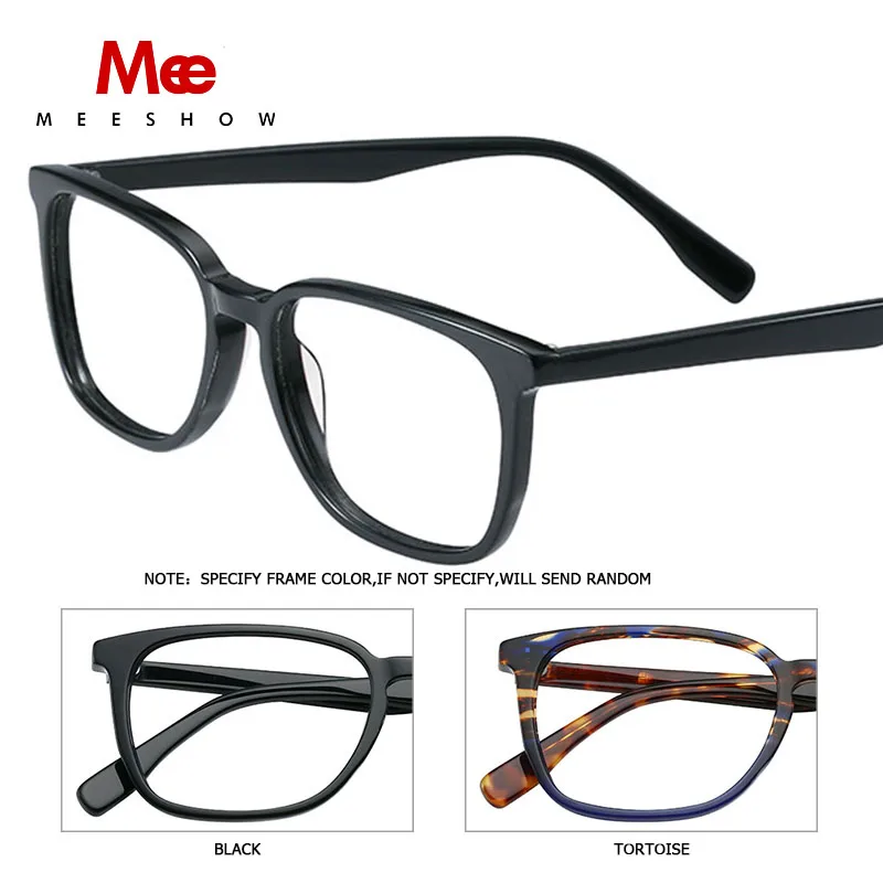 2020 Meeshow очки по рецепту ацетатные мужские oculos de grau feminino armacao в винтажной оправе