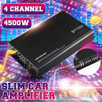

4500W DC 12V Car Amplifier Audio Power Amplifier Stereo Home Theater Amplifier GM-D9500F 20Hz to 20KHz 0-12dB 150mV