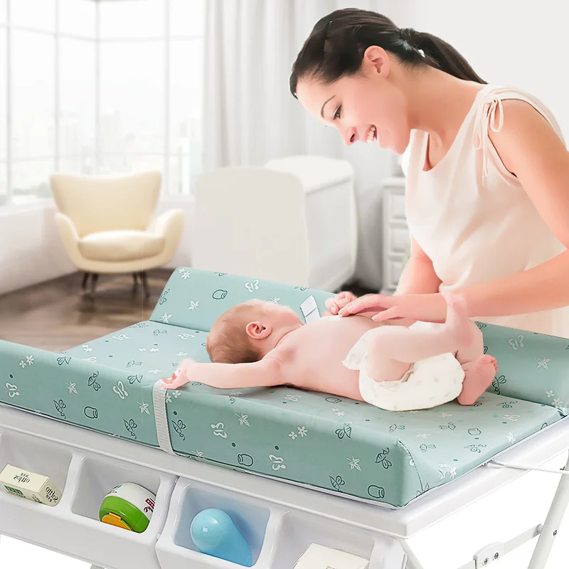 Детская пеленка смены складной уход кровать, массажный стол Ванна платформа Touch