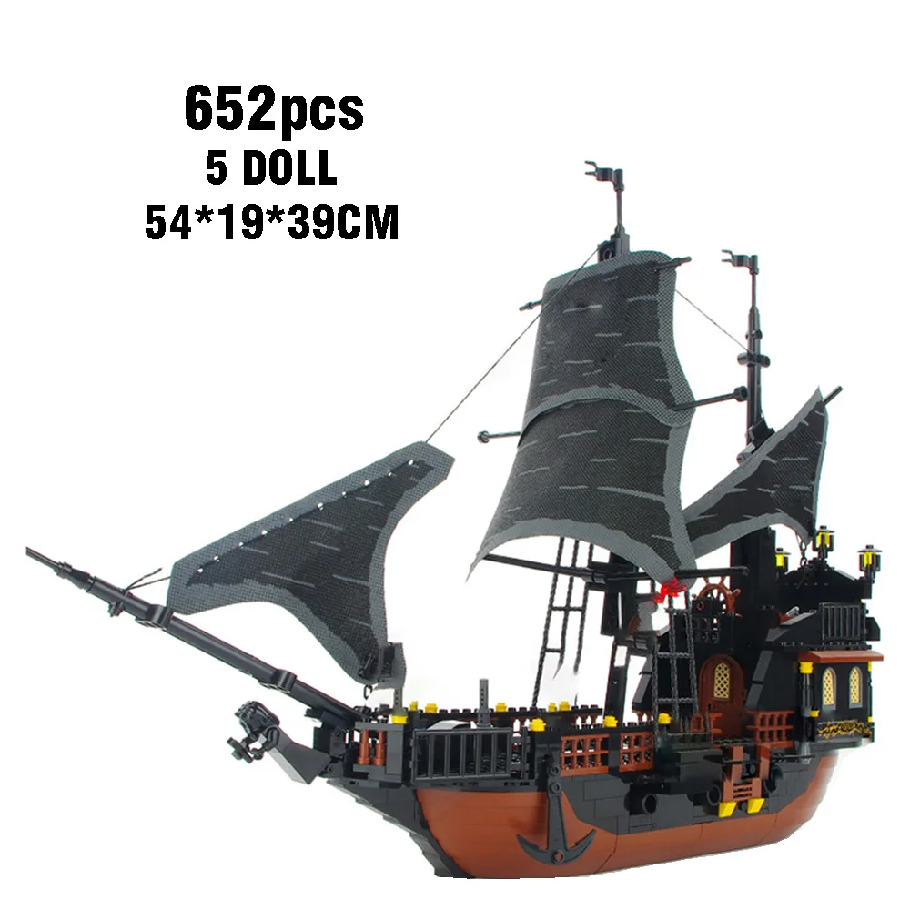 

Building block Pirate ship Black Pearl Gifts for children Jack Pirates of the Caribbean