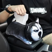 Универсальный автомобильный подлокотник, коробка для салфеток, креативный мультяшный милый держатель салфеток, коробка для автомобиля, товары для интерьера, автомобильные аксессуары