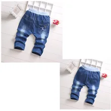 Новинка, Летние Стильные ковбойские штаны-Капри Для Больших Мальчиков Модные свободные джинсовые брюки в Корейском стиле для мальчиков Paragr