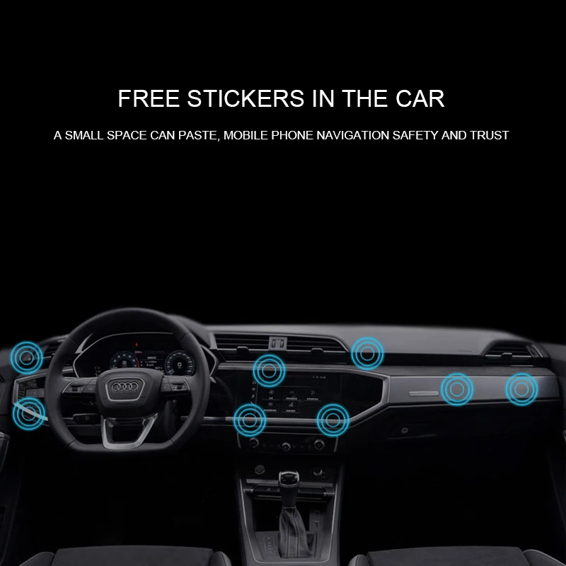 FLOVEME Mini Streifen Magnetische Auto Telefon Halter Stehen Auto Air Vent Armaturenbrett-halterung